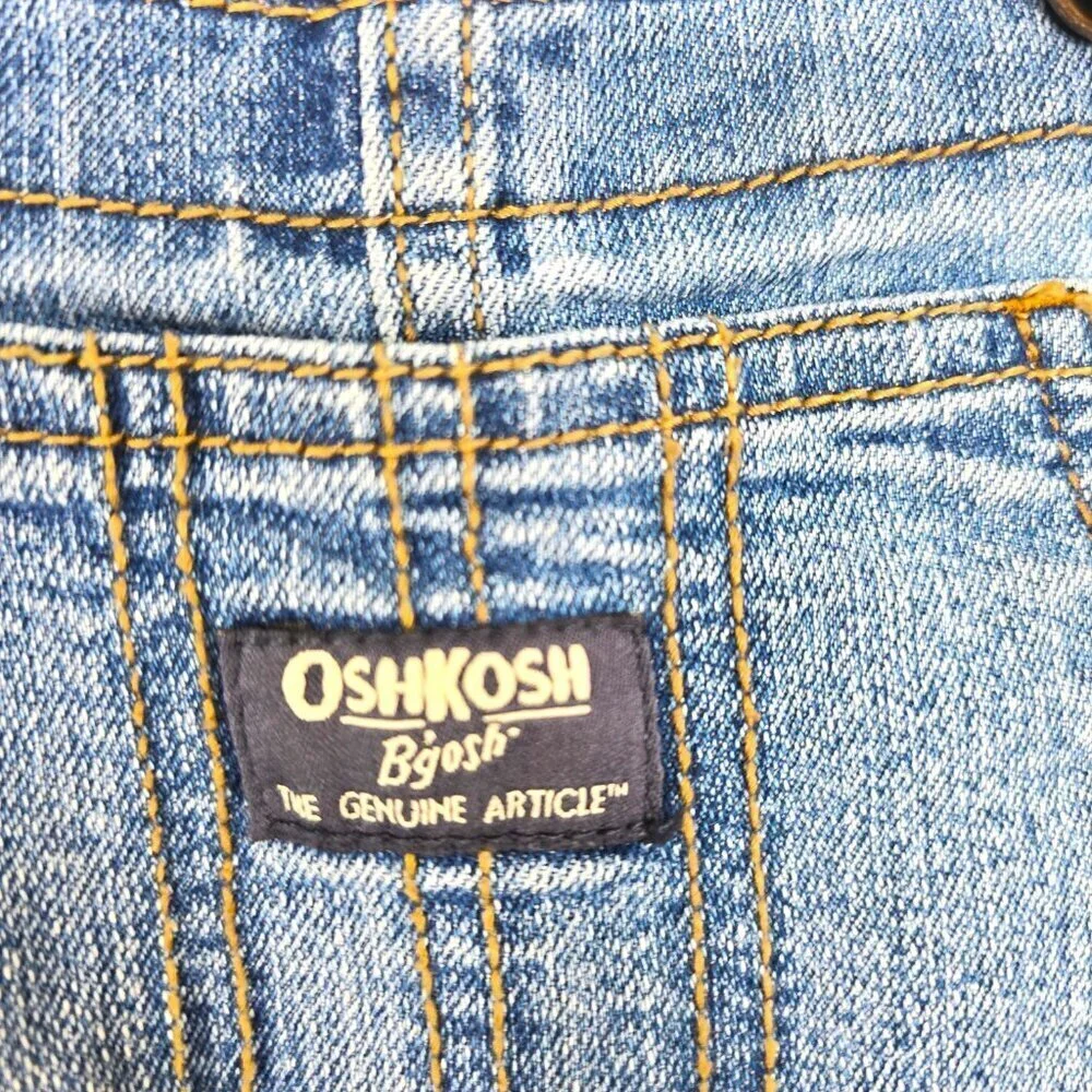 OSh Kosh Indigo Denim Vestback Overalls Jumper